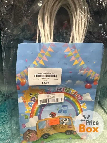 BOLSAS CUMPLEAÑOS PAQ