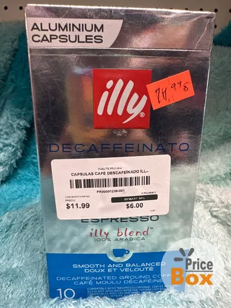 CAPSULAS CAFÉ DESCAFEINADO ILLY