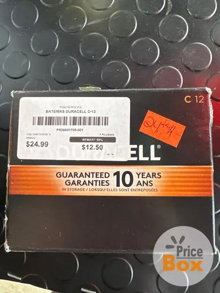 BATERIAS DURACELL C-12