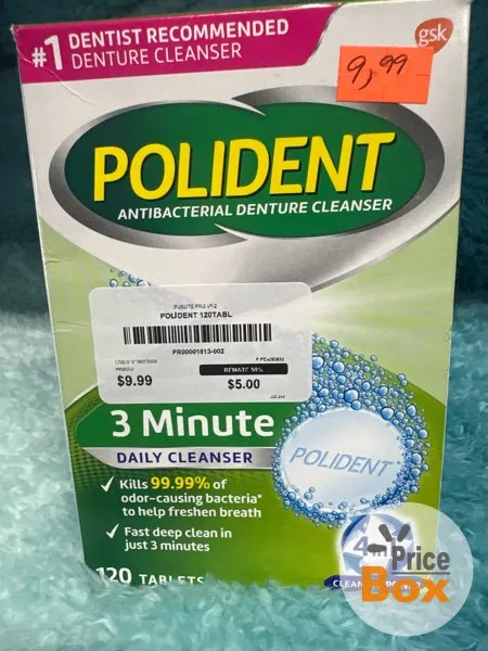 POLIDENT 120TABL