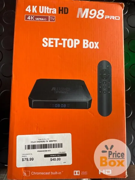 CAJA ANDROID TV  M98PRO