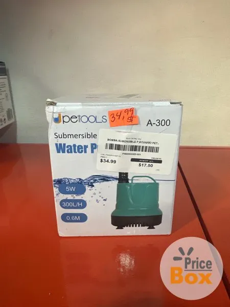 BOMBA SUMERGIBLE P ACUARIO PETOOLS