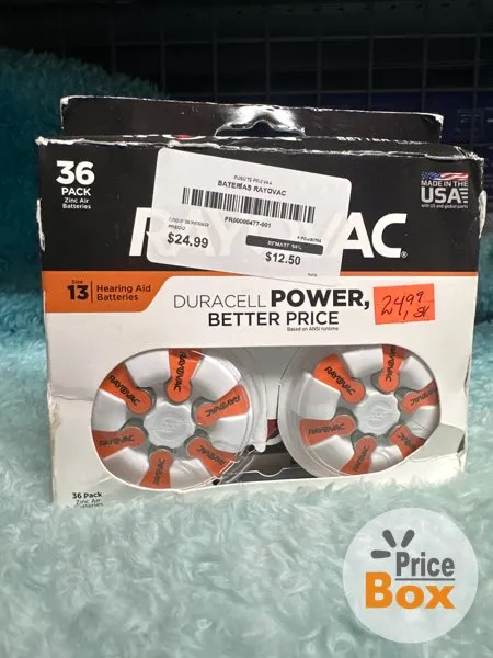 BATERIAS RAYOVAC