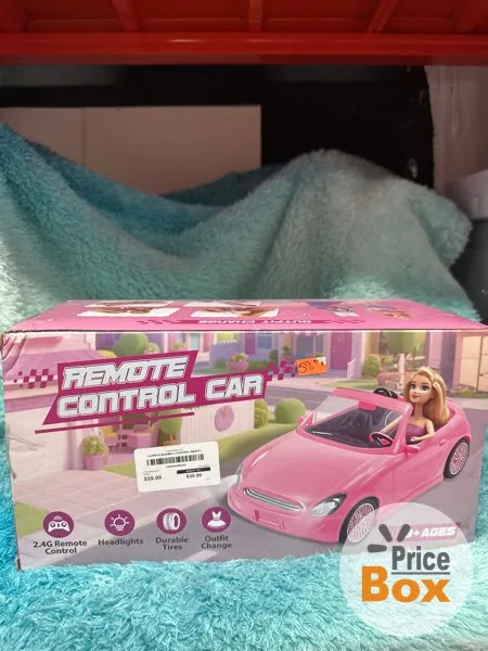 CARRITO BARBIE A CONTROL REMOTO